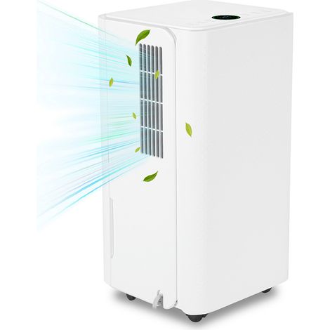 Swanew – Déshumidificateur d'air 16 L/jour – Réservoir 2L – Silencieux ≤36dB – Pour pièces jusqu'à 25m² – Minuterie et mode auto