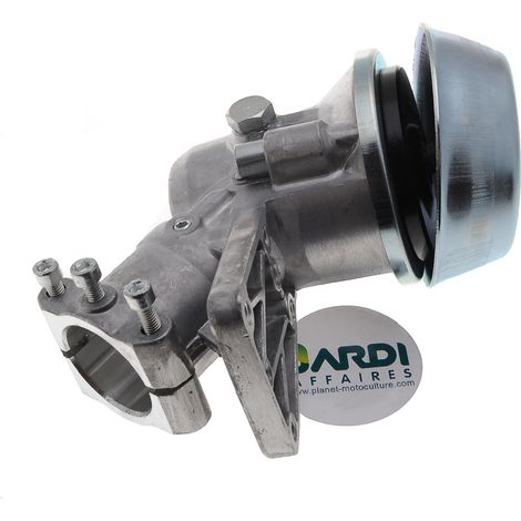 Jardiaffaires – Renvoi d'angle pour débroussailleuse – Compatible Oleo Mac et EFCO – Tube 32mm, 10 dents – Remplace 61112072