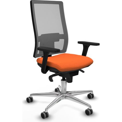 Piqueras et Crespo Horna Silla de Oficina Naranja Moderna