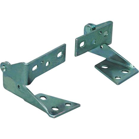 Hettich Zapfenband für Lammellentüren Stahl, verzinkt, 46 x 58 mm, 1 Stück Scharnier