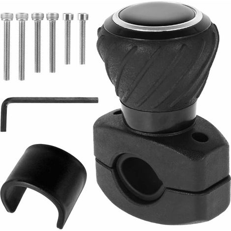 Boule de volant universelle avec vis et clé hexagonale pour voitures, camions et SUV