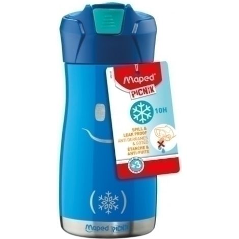 BOTELLA MAPED CONCEPT KIDS 350ML. AZUL - Pack de 6 unidades
