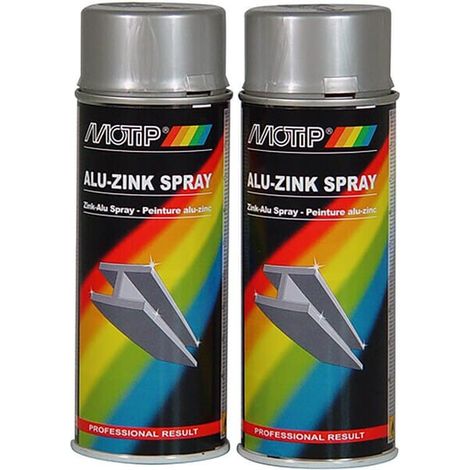 Vernice motip alu-zinc spray resistente calore 250°C