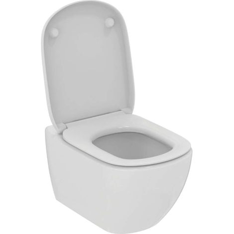 Ideal Standard Tesi - Wand-WC mit SoftClose-Sitz, AquaBlade, weiß T367301 (1/4)