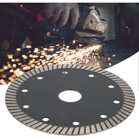 Disque de scie diamanté, accessoire pour meuleuse d'angle, pour béton et marbre, 125 mm (1/5)