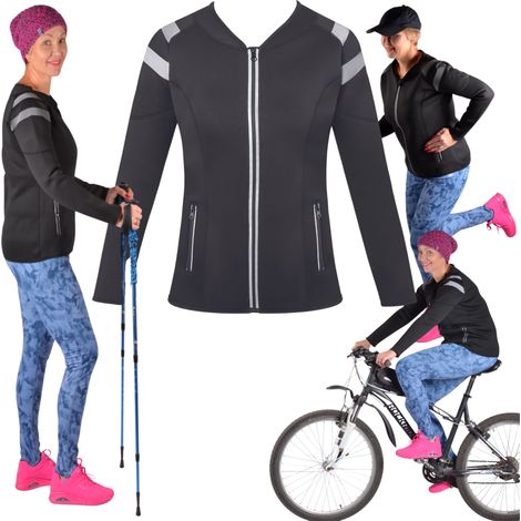Langärmliges Neopren-Trainings-Sweatshirt