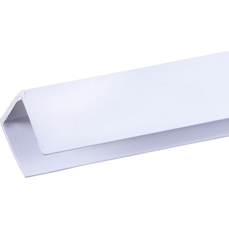 PERFIL REMATE PLASTICO U 2.12 M. BLANCO NORTENE