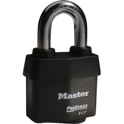 MASTER LOCK Cadenas Haute Sécurité Etanche [Extérieur] [Clé] [CEN Insurance Approved] 6127EURD - Idéal pour les secteurs des transports et de l'industrie