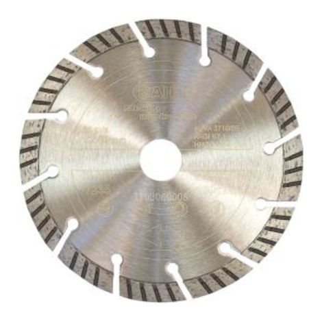 Baier Maschinenfabrik Diamantscheibe Turbo D=115mm High Speed 7233