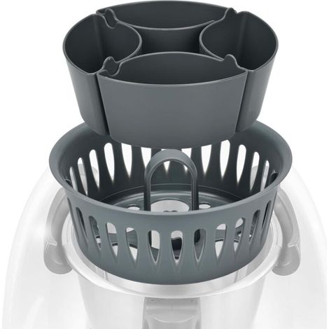 2 en 1 Cuiseur à œufs, Cuiseur Oeuf compatible avec Thermomix TM5 TM6 TM31,Cuiseur à œufs Thermomix - Jusqu'à 4 œufs pochés et 6 œufs à la coque, muffins (1/4)