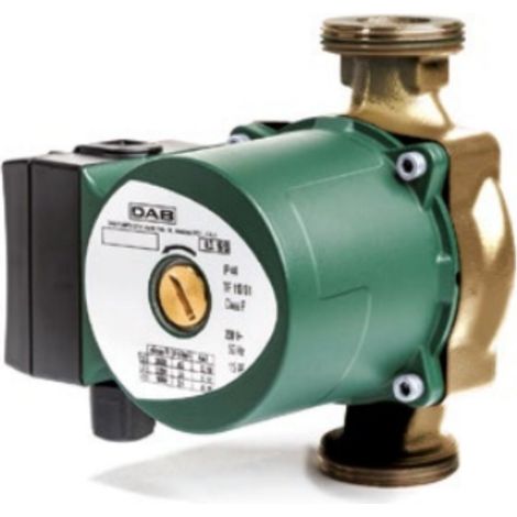 Bronze-Umwälzpumpe mit nassem Rotor für Warmwasser und Solarwasser, 6 m, Anschlüsse 1 1/2", 78 W – DAB VS 65/150 M (1/5)