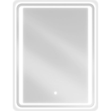 Mexen Zusa espejo de ba帽o iluminado 60 x 80 cm, LED 6000K, antivaho - 9808-060-080-611-00 (1/5)