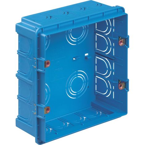 VIMAR - V71318 Rechteckige Unterputzdose 8M blau