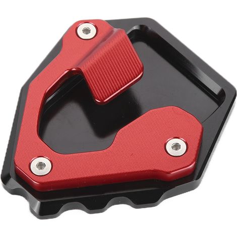 Plaque d'extension de support de béquille latérale de remplacement pour CRF1000L Africa Twin 2016-2019 (rouge) (1/5)