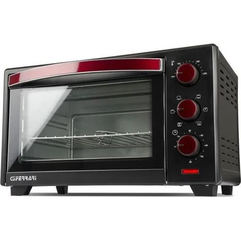 G3 Ferrari Il Moro 20 Mini-Horno Negro 20 Litros