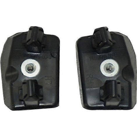 1 paire de supports de pare-chocs avant noirs en ABS, support central, pièce de rechange compatible avec le modèle Y 2020-2021, références 1493773-00-B et 1493772-00-B. (1/5)