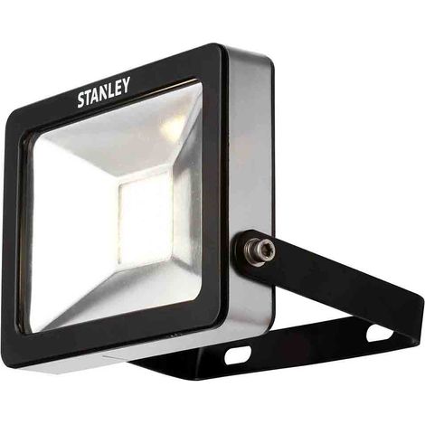 Stanley Zurich Floodlight Slimline 20 Watt Outdoor IP65 Rated Fitting - Black (1/5)