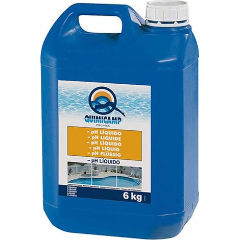 Seau de pH+ liquide de 6 litres réf. 205606 Quimicamp