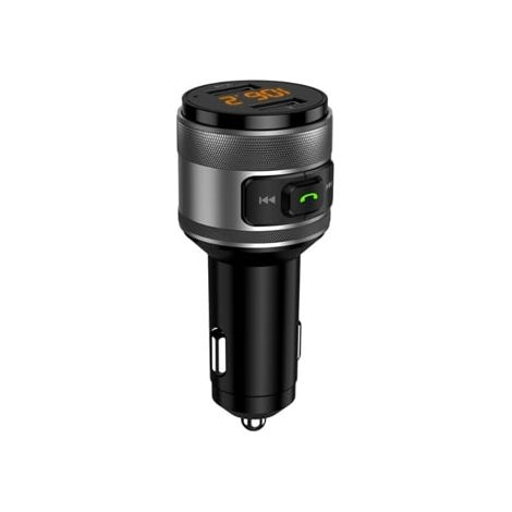 Adaptateur autoradio Bluetooth sans fil Panoona avec port USB et affichage LED pour une charge rapide et un son clair