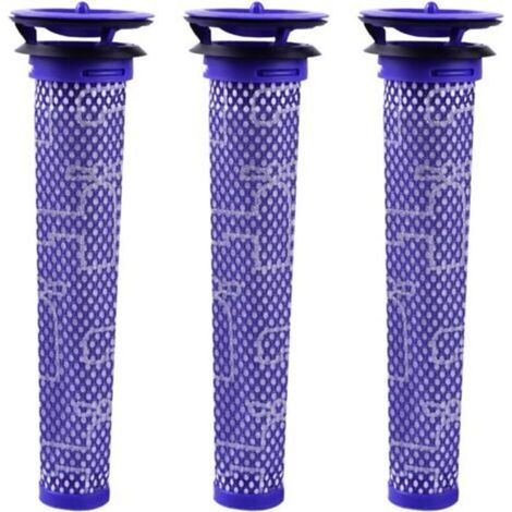 3 pièces de filtre préliminaire compatible avec Dyson DC58, DC59, DC61, DC62 – référence 965661-01