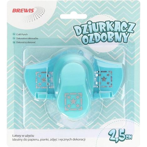 Perforatrice decorativa per bordi - Stella 2,5 cm