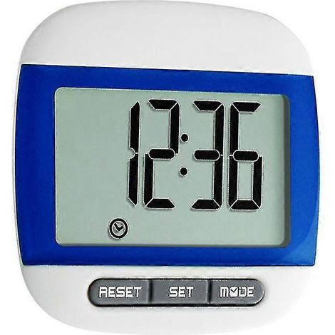 Podomètre numérique avec clip et grand écran pour hommes, femmes, personnes âgées et enfants. Compteur de pas pour la marche. Convient aux hommes, femmes, personnes âgées et enfants. (1/5)
