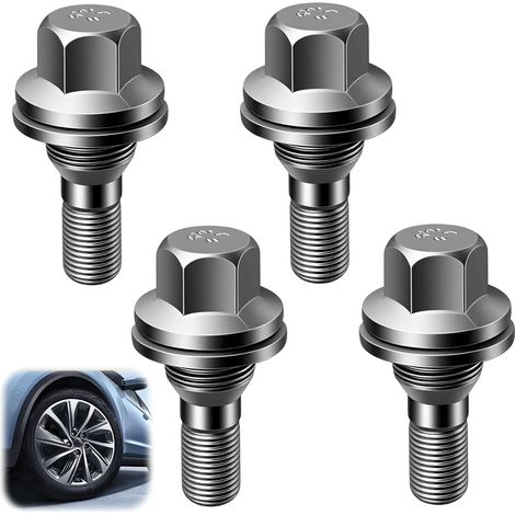 4 Pièces M12 Boulons de Roue écrous compatible avec 15 (1/5)
