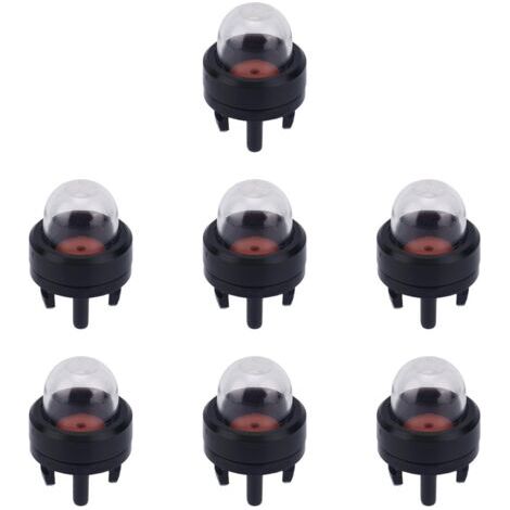 7pcs Pompe à Poire d'Amorçage 188-512-1 pour Petits Moteurs, Poires d'Amorçage pour Carburateur Tronçonneuse WT-23A Poulan Echo Ryobi Homelite Souffleur de Débroussailleuse Bolens (1/5)