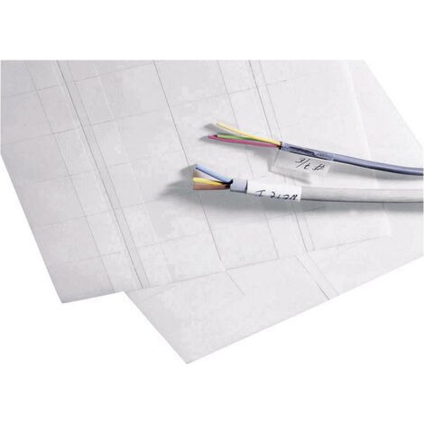 TE Connectivity 5-1768016-4 Etiquette de câble BKM 38 x 23 mm Couleur de la surface de marquage: bla (1/2)