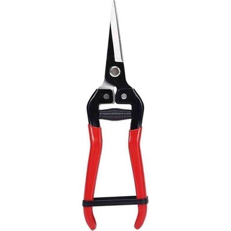 Sécateur noir/rouge, matériau premium, 20 x 60 mm