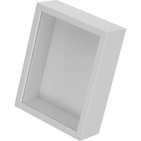 Boîte de rangement pour spécimens, vitrine pour spécimens d'insectes, cadre vintage blanc en MDF, ouverture facile, pour insectes et, activités de classe et collection (1/5)