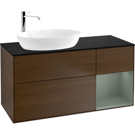 Villeroy & Boch F932GMGN Armoire sous lavabo Finion F93 (1/2)