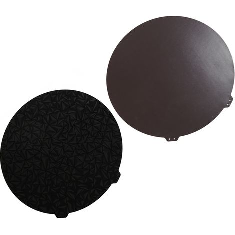 Plateau d'impression double face en acier à ressort élastique et poudre PET PEI pour imprimante 3D Flsun Super Racer, avec autocollant magnétique de 1,2 mm (1/5)
