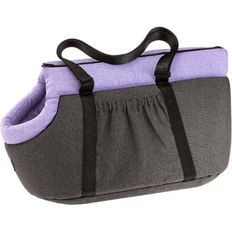 Ferplast BORSELLO Sac de transport pour chiens et chats. Variante 50 - Misure: 43 x 24 x h 24 cm - Lilac