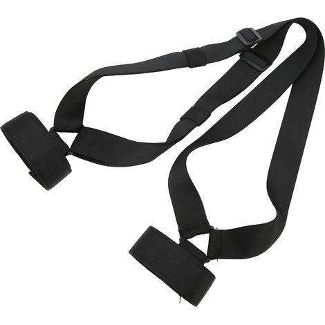 Sangle Universelle de Fixation pour Snowboard et Skateboard - Réglable et Résistante pour l'Entraînement (1/5)