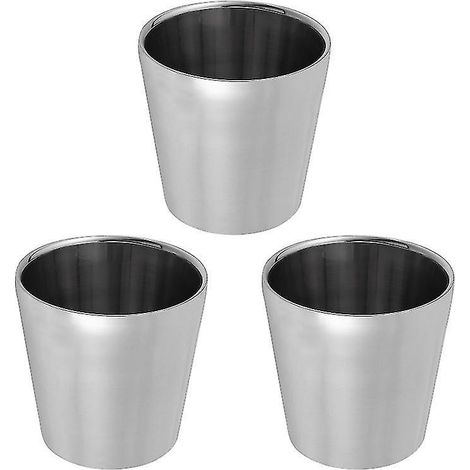 1 ensemble de tasses à double paroi (1/3)