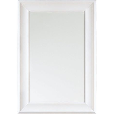 Wandspiegel LUNEL 60 cm 90 cm Weiß (1/5)