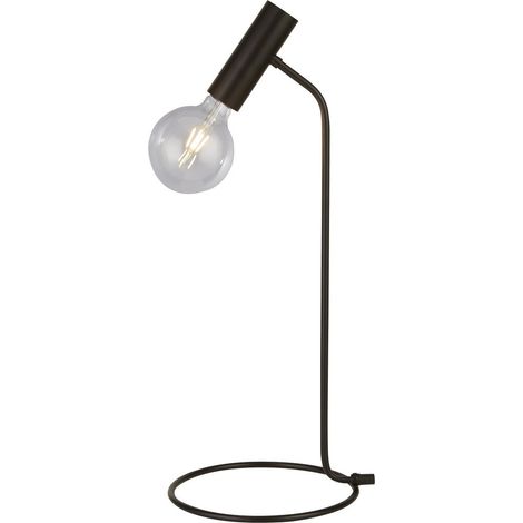 Dulwich Lampe de table, noire (1/3)