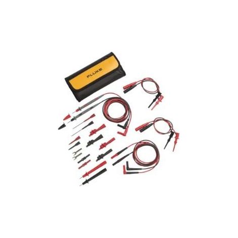 Fluke TL81A Juego de Cables de Medición Seguridad Negro Rojo