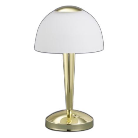 Lampe design lampe vintage de bureau ventura or en metal trio (1/5)