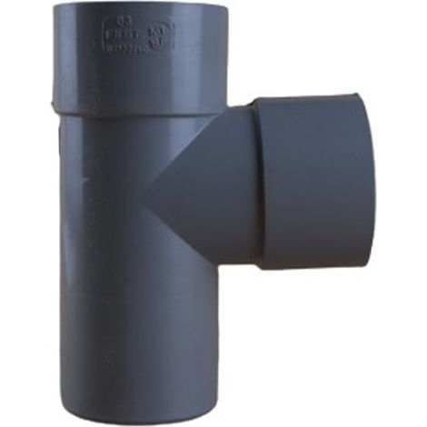 Culotte PVC 87°30 Mâle Femelle Ø63 - First Plast (1/5)