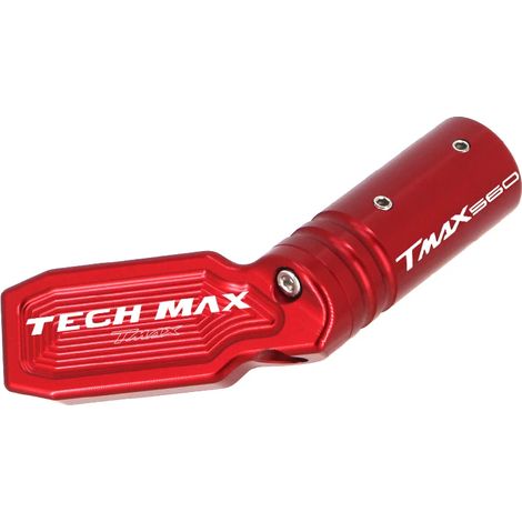 (B avec logo rouge) Extension de béquille latérale pour moto Yamaha TMAX560 Tech Max 2020-2023 - Accessoires TMAX 560 maxpower (1/4)
