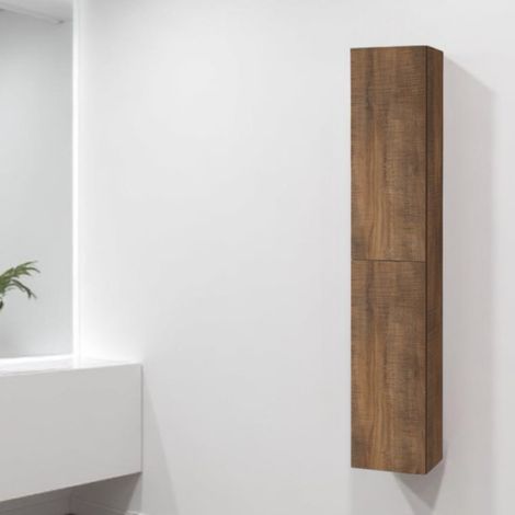 Colonna da bagno 160 cm sospesa reversibile BALI Tabacco (1/5)