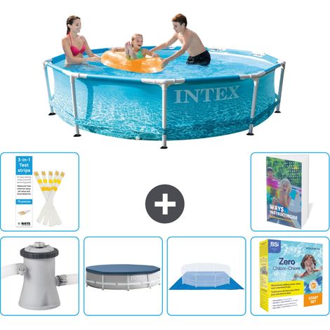Frame Pool Rund - 305x76 cm - 7-teilig S198