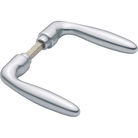 Poignée double HOPPE VERONA F1 Aluminium anodisé Argent 38-47 mm