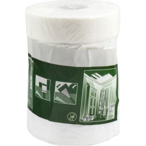 Schutzfolie mit selbstklebendem Band 55 cm x 33 m S-47681 (1/5)