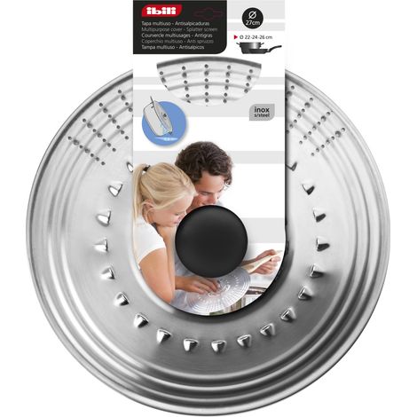 Tapa para Sartén Ibili 714231 Ø 30 cm Metal Acero Inoxidable (1/3)