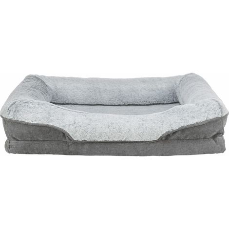 Vital Bett Lino, eckig 110 x 75 cm, grau/hellgrau