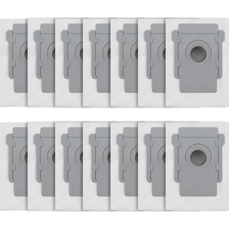 POUR Lot de 14 Sacs d'aspirateur pour IRobot Roomba i7/i7+/i3/i3+/i4/i4+/i6/i6+/i8/i8+/S9/S9+/j7/j7+/E5/E6/E7 Sac de rechange pour IRobot Roomba I7 Kit d'accessoires (1/5)