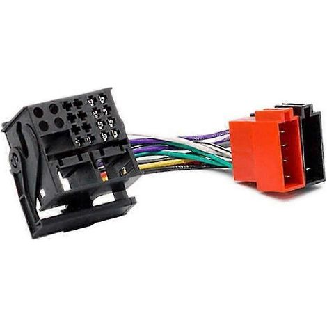 Câble adaptateur ISO pour autoradio Peugeot 307, 308, 407, 607, 807, 1007 et Citroën